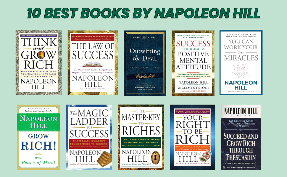 10 Best Books by Napoleon Hill